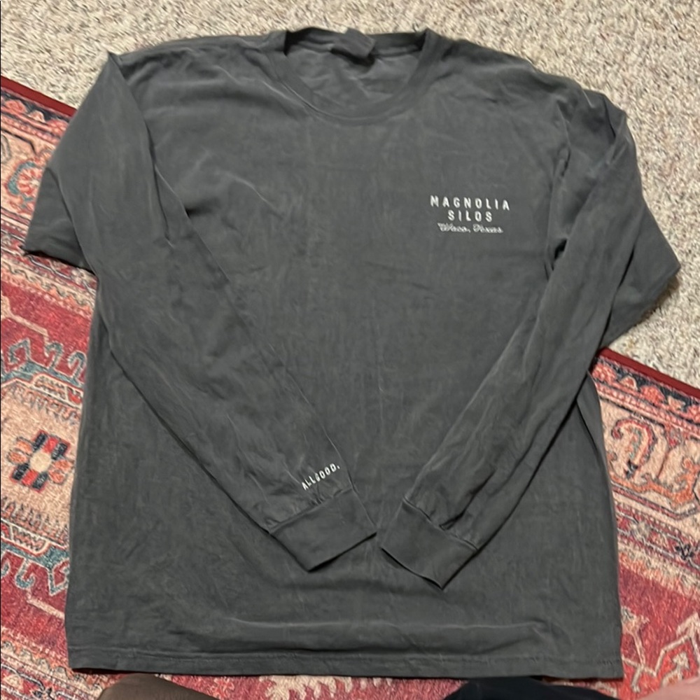 Magnolia Men's Gray Long Sleeve Shirt